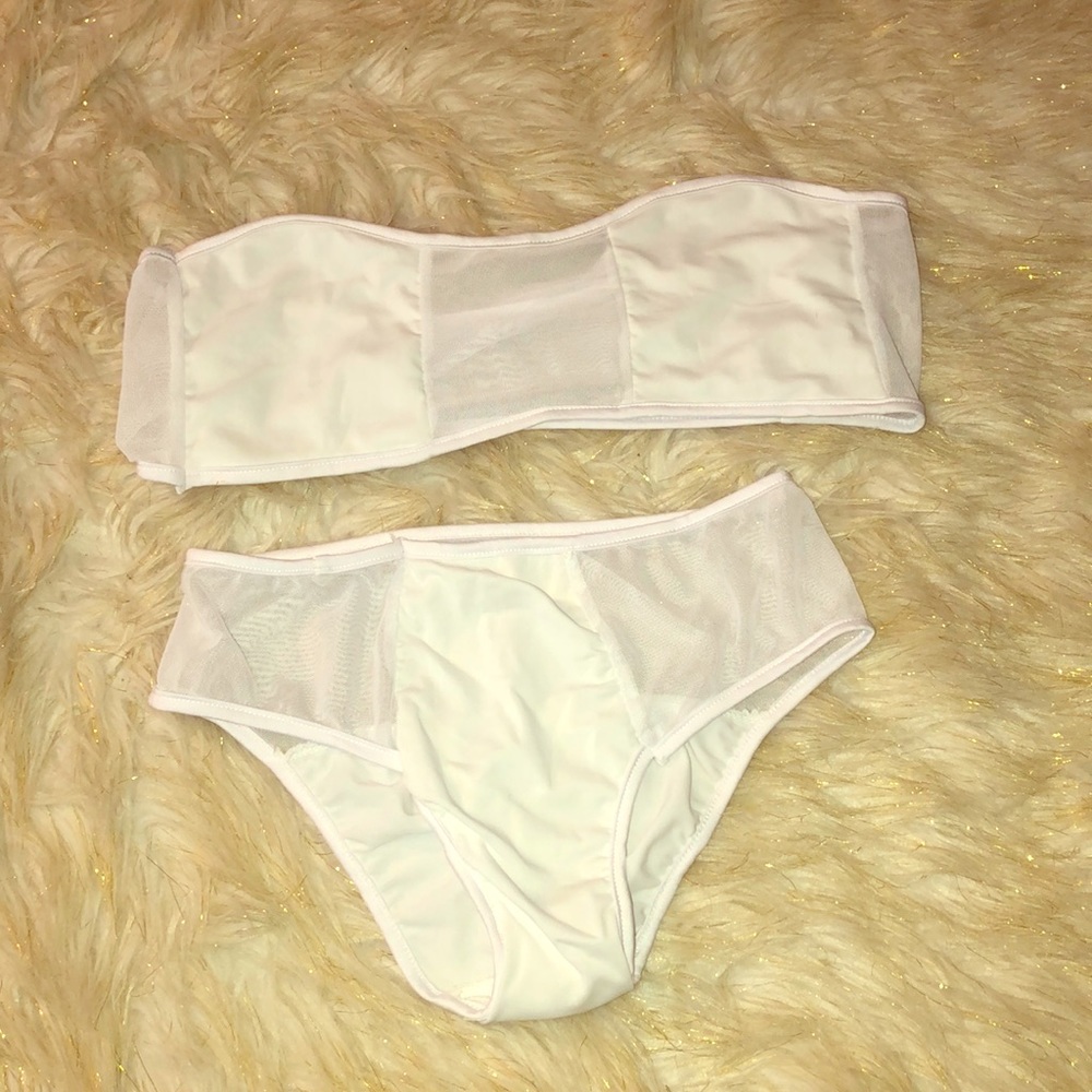 White bikini